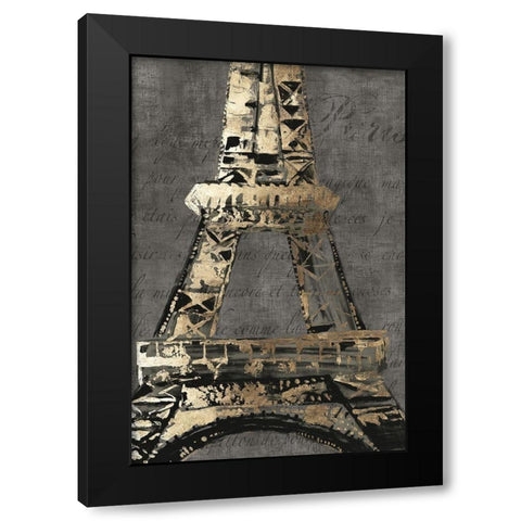 Foundations Black Modern Wood Framed Art Print with Double Matting by Wilson, Aimee