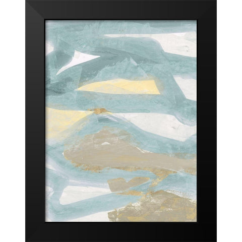 Pale Light II Black Modern Wood Framed Art Print by Cartissi