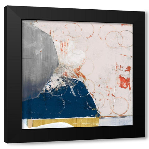 Beautiful Mess II Black Modern Wood Framed Art Print with Double Matting by Cartissi