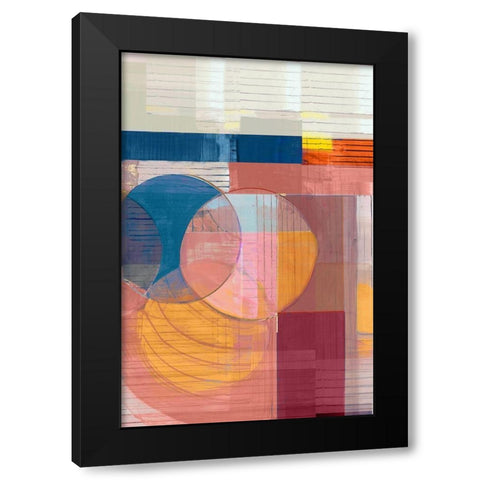 Candy Love IÂ  Black Modern Wood Framed Art Print with Double Matting by Cartissi