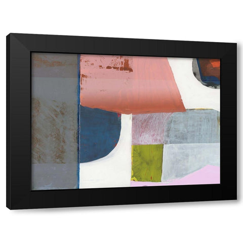 Get Together  Black Modern Wood Framed Art Print by Cartissi