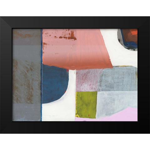 Get Together  Black Modern Wood Framed Art Print by Cartissi