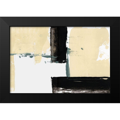Simple Things I Black Modern Wood Framed Art Print by cartissi