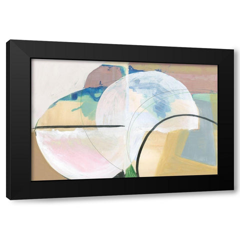 Californa Love I  Black Modern Wood Framed Art Print with Double Matting by Cartissi