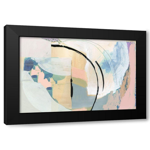 Californa Love II Black Modern Wood Framed Art Print by Cartissi