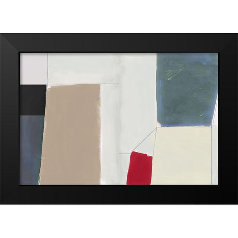 Tonic Techno I  Black Modern Wood Framed Art Print by Cartissi