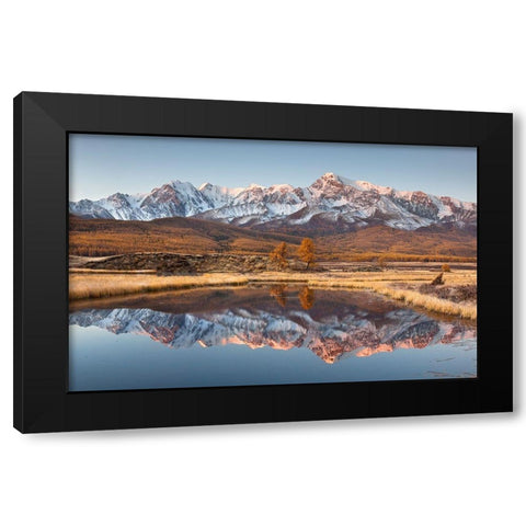 Taranin - Autumn Kurkurek Black Modern Wood Framed Art Print by 1x