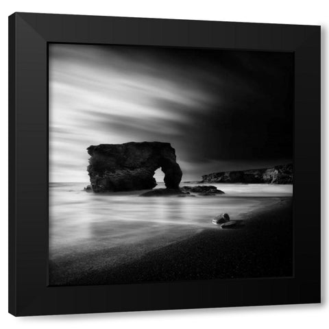 Sobul - Giant Black Modern Wood Framed Art Print with Double Matting by 1x