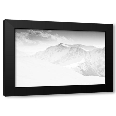 Untitled Black Modern Wood Framed Art Print by Keilen