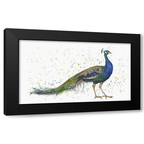 Peaky Blinder Black Modern Wood Framed Art Print with Double Matting by Merryn, Bree