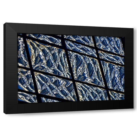 Liquid Deco Black Modern Wood Framed Art Print with Double Matting by Zimbalist, David