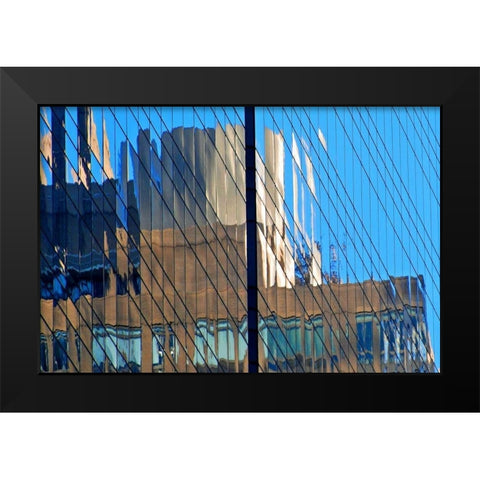 Valhalla Black Modern Wood Framed Art Print by Zimbalist, David