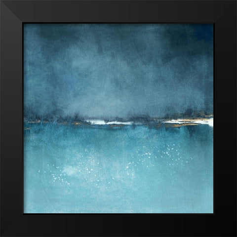 Ocean Dreaming I  Black Modern Wood Framed Art Print by Zalewski, Christine