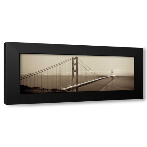 San Fran II Black Modern Wood Framed Art Print by Rezzonico, Carlo
