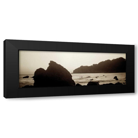 Blonde Summer Black Modern Wood Framed Art Print with Double Matting by Rezzonico, Carlo
