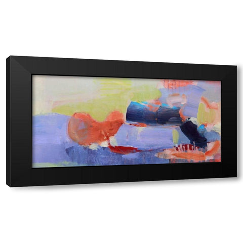 Fluttering My Way Through 2 Black Modern Wood Framed Art Print with Double Matting by Alattar, Lina