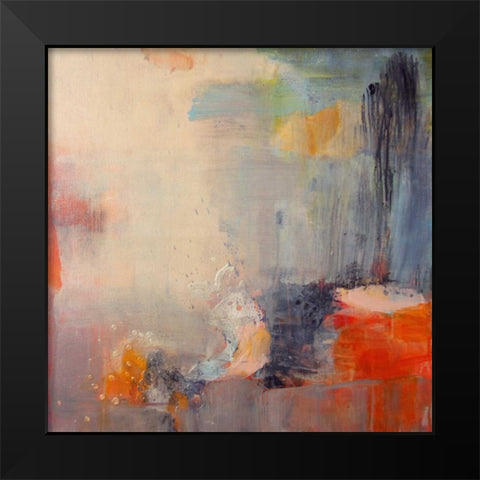 Soft Landings Black Modern Wood Framed Art Print by Alattar, Lina