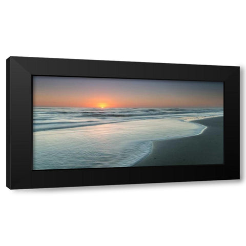 Atlantic Sunrise No. 8 Black Modern Wood Framed Art Print by Amoruso, Robert J.