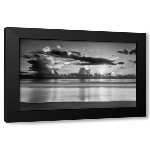 Atlantic Sunrise No. 19 Black Modern Wood Framed Art Print by Amoruso, Robert J.