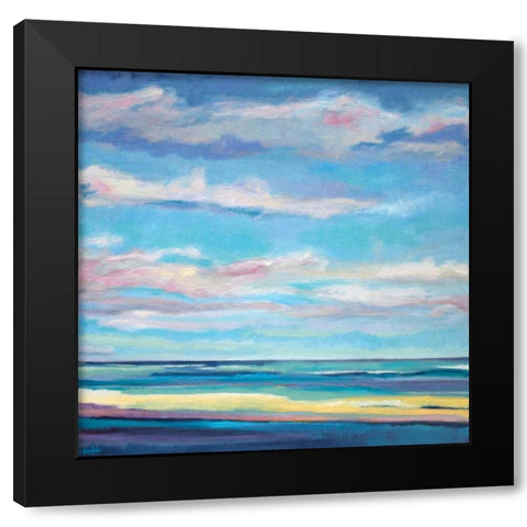 Tidal Surge Black Modern Wood Framed Art Print by Arden, Niki