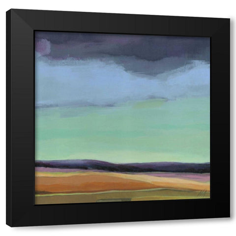 Too Much Walking Black Modern Wood Framed Art Print with Double Matting by Arden, Niki
