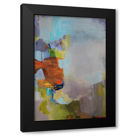 By The Sea Black Modern Wood Framed Art Print with Double Matting by Alattar, Lina