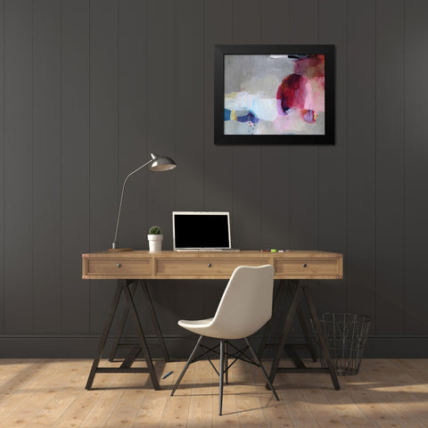 Echoes of Desire I Black Modern Wood Framed Art Print by Alattar, Lina