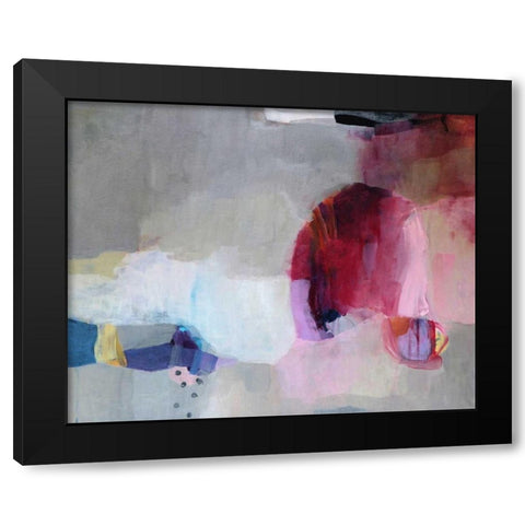Echoes of Desire I Black Modern Wood Framed Art Print by Alattar, Lina