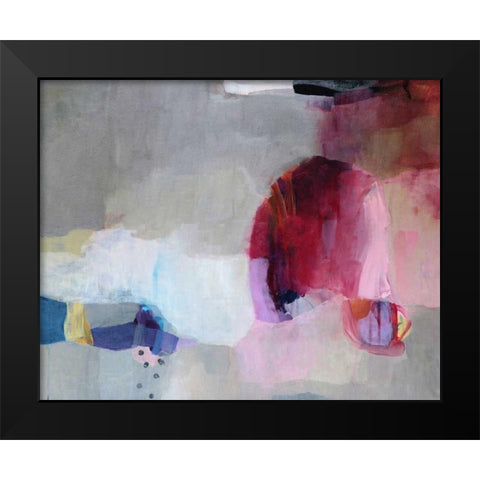 Echoes of Desire I Black Modern Wood Framed Art Print by Alattar, Lina