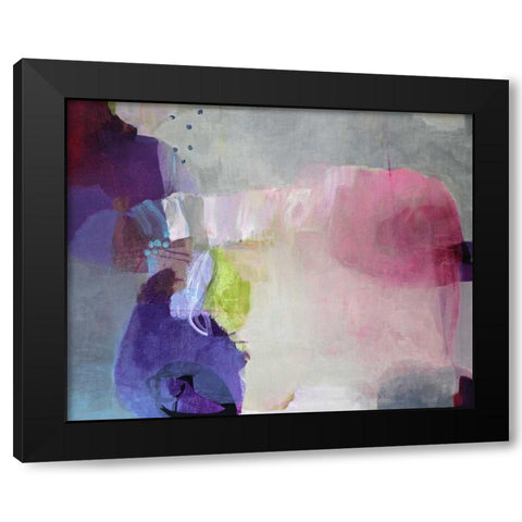 Echoes of Desire II Black Modern Wood Framed Art Print by Alattar, Lina