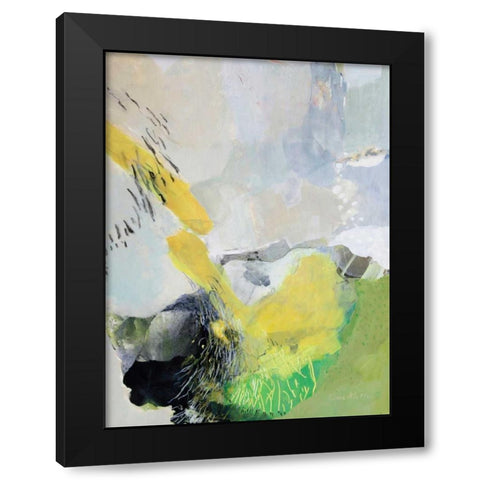 Deeper than Thought Black Modern Wood Framed Art Print by Alattar, Lina
