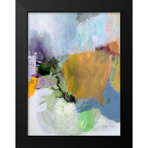 Where There Is Always More Black Modern Wood Framed Art Print by Alattar, Lina