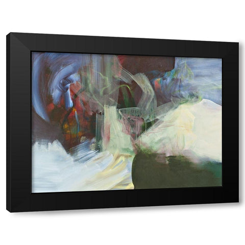 Ventana Boulders Black Modern Wood Framed Art Print with Double Matting by Arana, Emilia