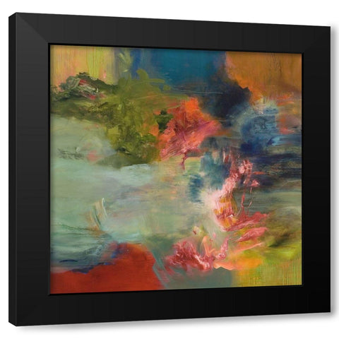 Midcentury Flight Black Modern Wood Framed Art Print with Double Matting by Arana, Emilia