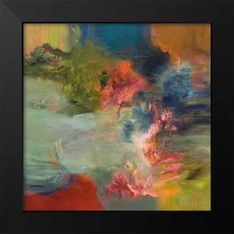 Midcentury Flight Black Modern Wood Framed Art Print by Arana, Emilia