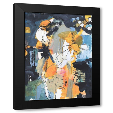 A Fine Summer Is Gone Black Modern Wood Framed Art Print with Double Matting by Anders, Per