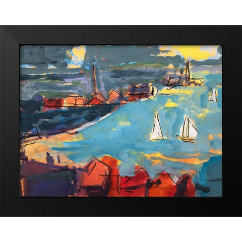 Homeward Bound Black Modern Wood Framed Art Print by Anders, Per