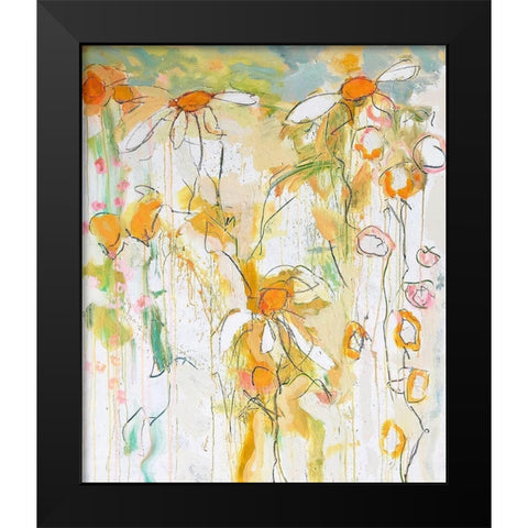 Sunshine Black Modern Wood Framed Art Print by Anders, Per