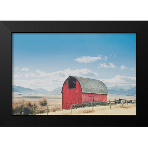 Wood and Nails Black Modern Wood Framed Art Print by Annie Bailey Art