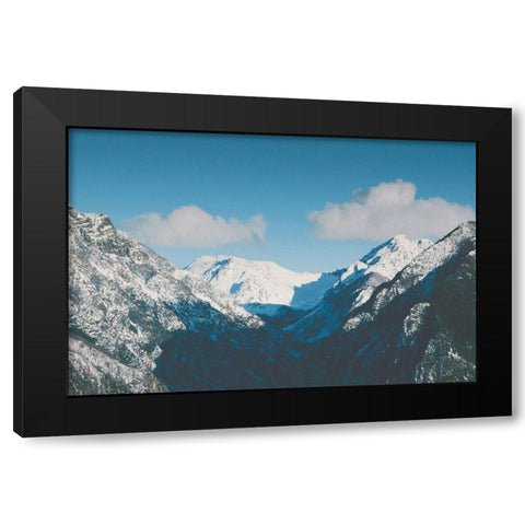 Gaining Altitude Black Modern Wood Framed Art Print by Annie Bailey Art