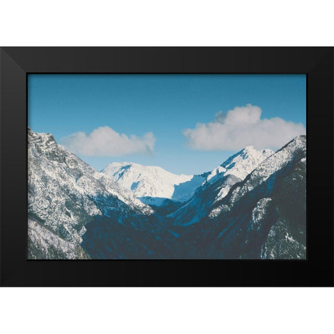 Gaining Altitude Black Modern Wood Framed Art Print by Annie Bailey Art