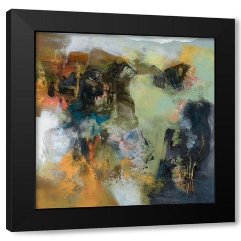 Rock Corral Black Modern Wood Framed Art Print with Double Matting by Arana, Emilia