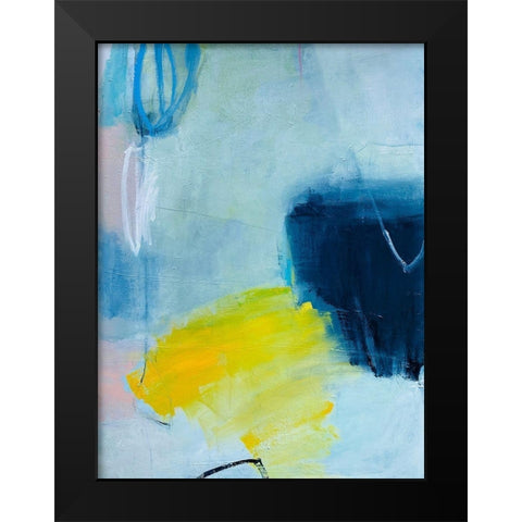 The Silence Black Modern Wood Framed Art Print by Apperlo, Mila