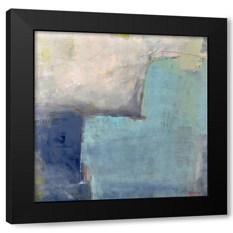 Moment of Happiness Black Modern Wood Framed Art Print with Double Matting by Apperlo, Mila