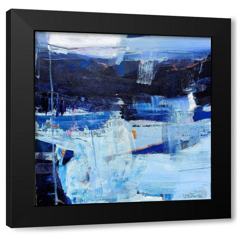 Moon Cricket II Black Modern Wood Framed Art Print by Apperlo, Mila