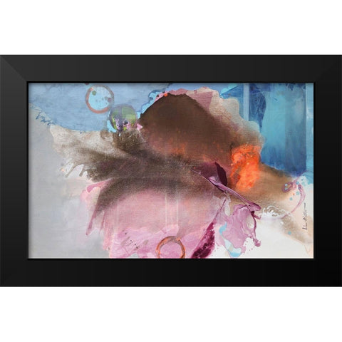 Where You Will Find Me Black Modern Wood Framed Art Print by Alattar, Lina