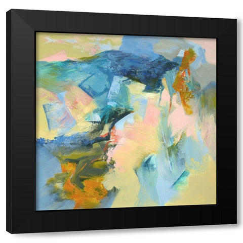 Pueblo Bonito Black Modern Wood Framed Art Print by Arana, Emilia