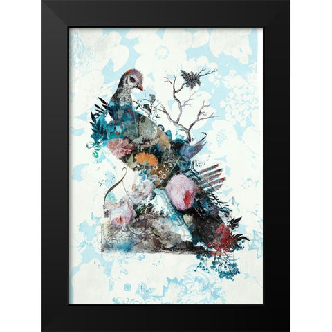 Wildness No. 1 Black Modern Wood Framed Art Print by Albers, Teis