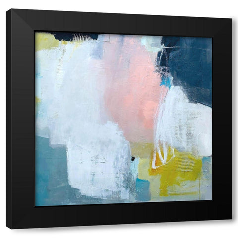 Reflection Passion Black Modern Wood Framed Art Print with Double Matting by Apperlo, Mila