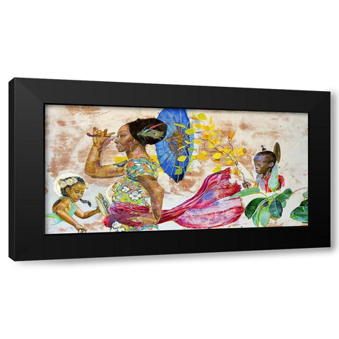 A Dream of Venus in Spring Black Modern Wood Framed Art Print by Anderson, Noland